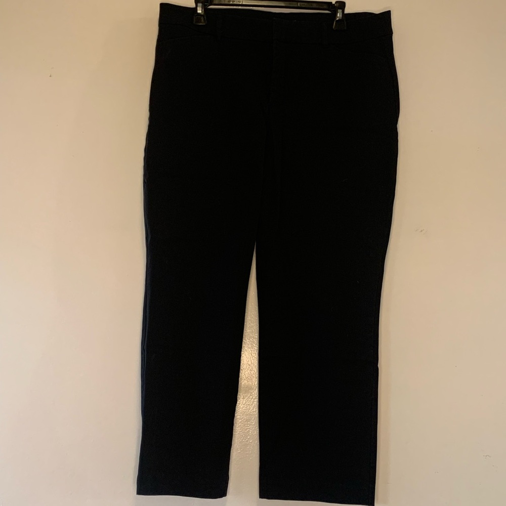 Old Navy Black Pixie Straight Ankle Pants